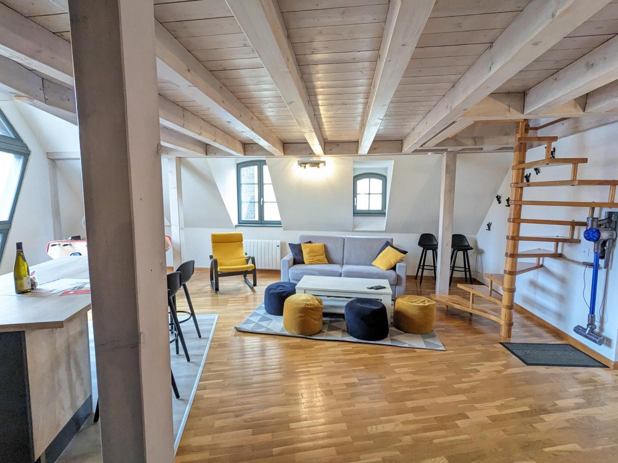 Appartement Le Ch'Ti Alsacien Eguisheim Bagian luar foto