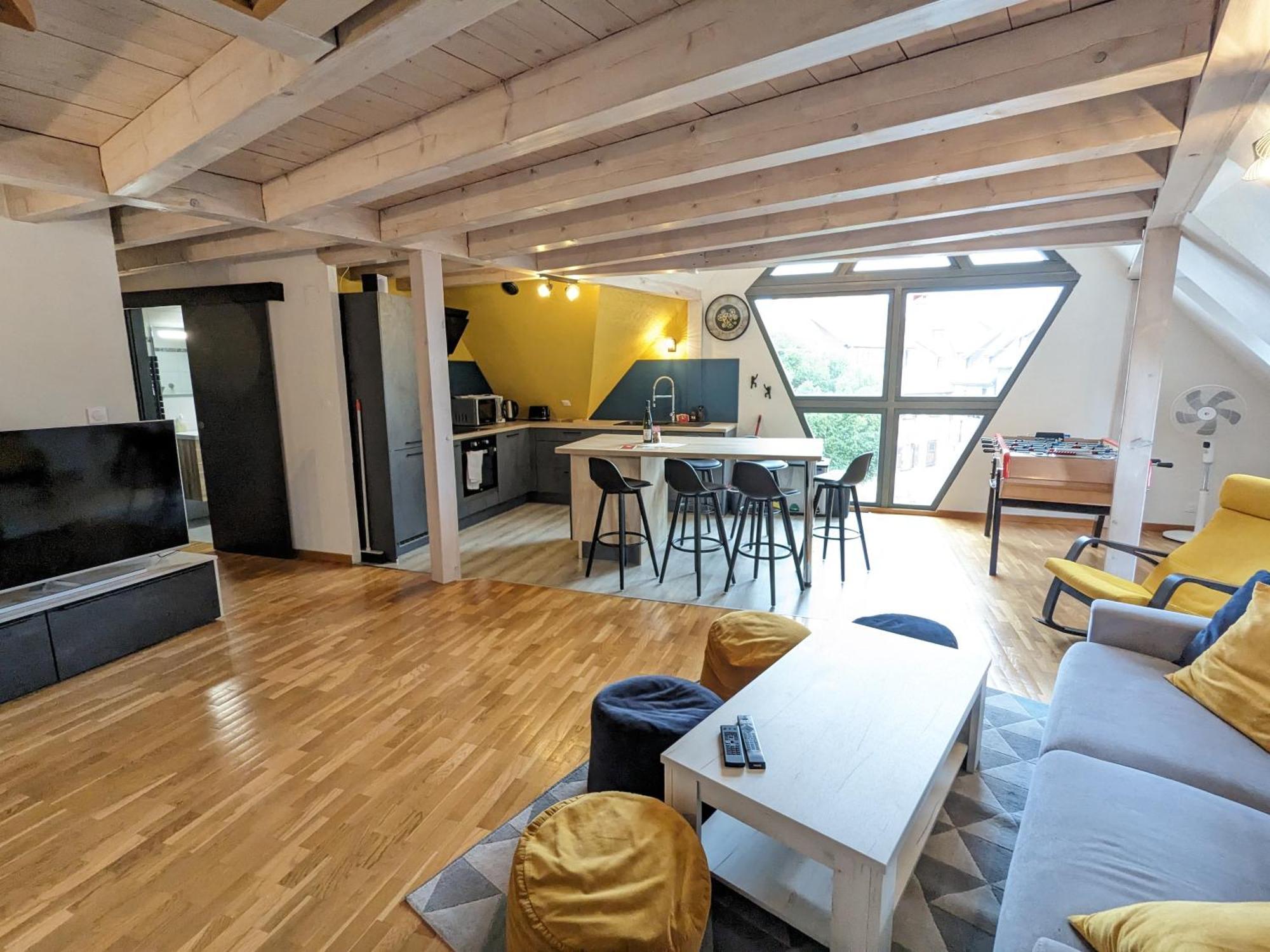 Appartement Le Ch'Ti Alsacien Eguisheim Bagian luar foto